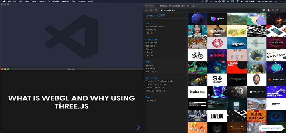 02 — 什么是 WebGL，为什么要用 Three.js 课程海报