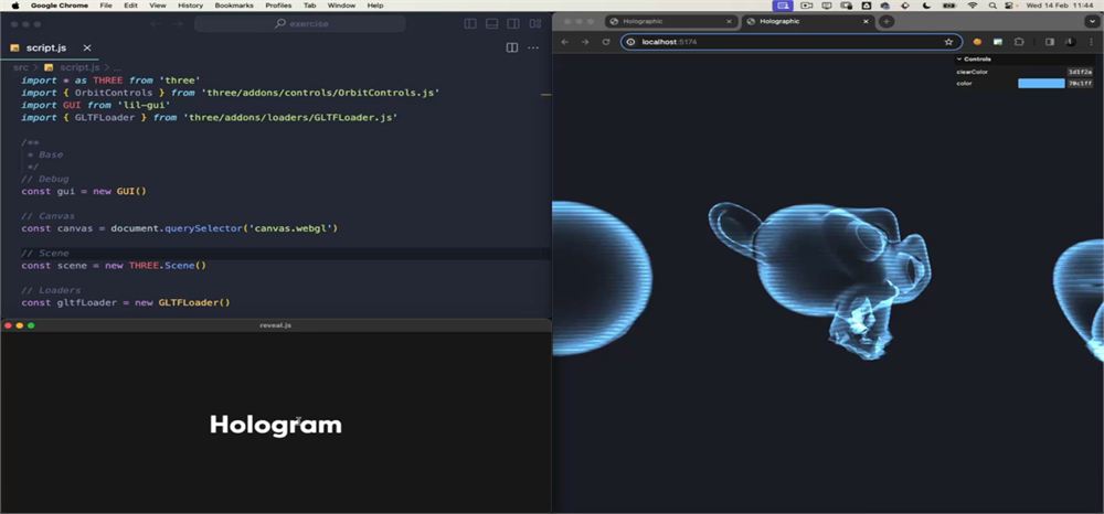 33 — 全息 Shader 课程海报
