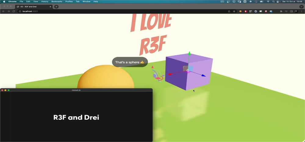 56 — R3F 与 Drei 课程海报